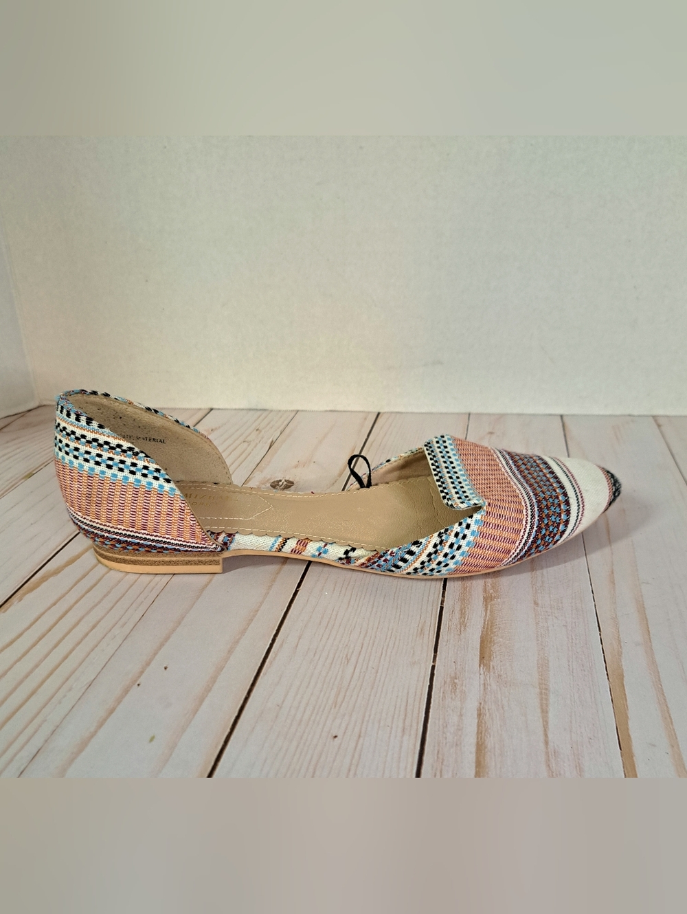 Isaac Mizrahi Multi Color D'Orsay Flats